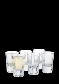 GC Shot Glass Clear, Set of 6