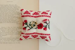 Geranio Stripe Ring Pillow