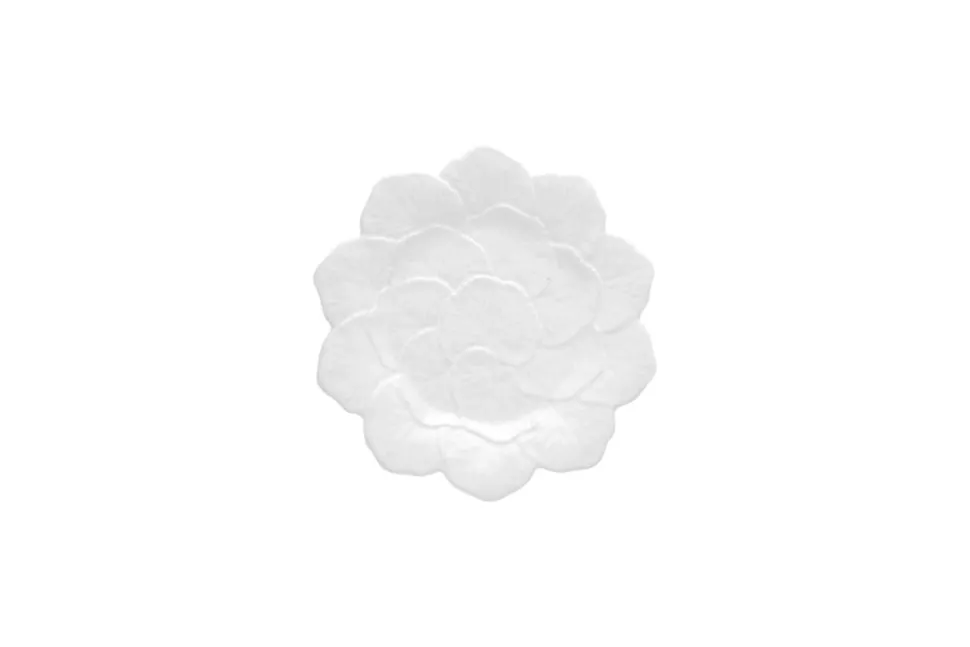 Geranium Dessert Plate 22" Green