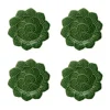 Geranium Dessert Plate 22", Set of 4