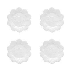 Geranium Dessert Plate 22", Set of 4