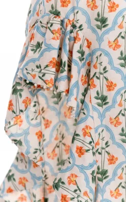 Gerbera Linen Maxi Dress