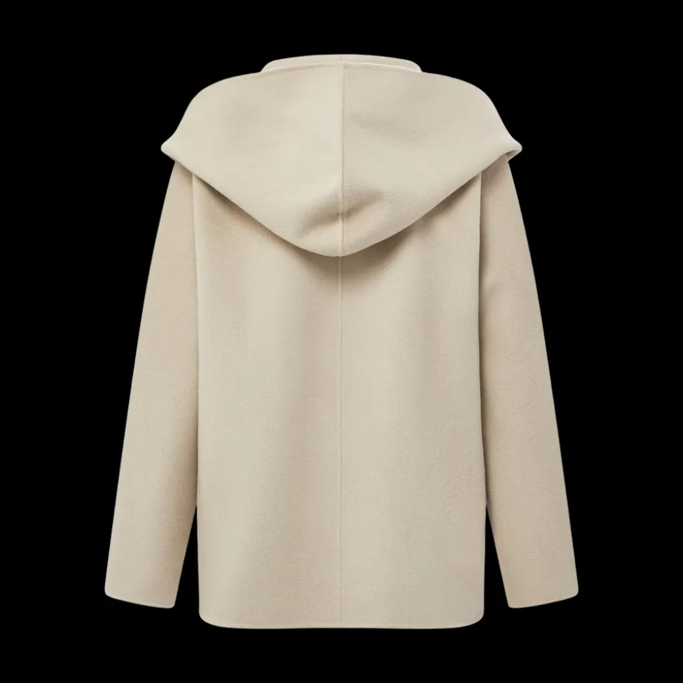 Gia Cashmere Coat in Oatmeal