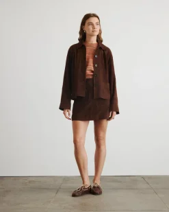 Gidget Jacket in Chocolate