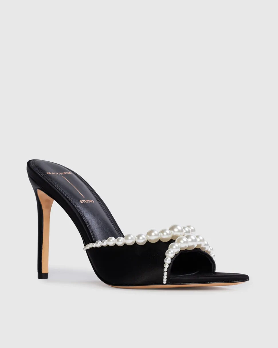 Gigi 100 in Black Satin Pearl