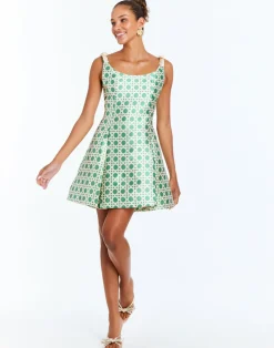 Gillian Bow Mini Dress