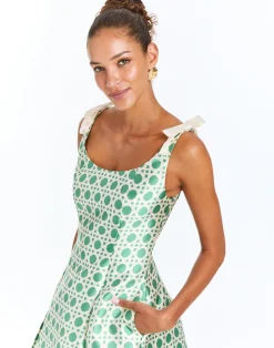 Gillian Bow Mini Dress