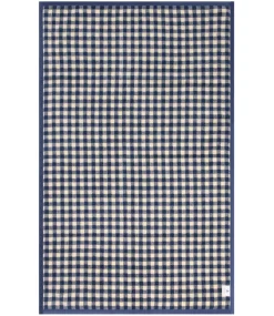 Gingham Navy Midi Blanket