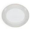 Gio Gold Oval Serving Platter 13"
