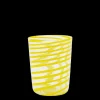 Giravolta Water Glass in Yellow