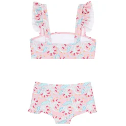 Girls Bluebells Bandeau Bikini And Swim Shorts
