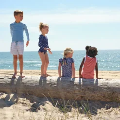 Girls Ditch Plains Daisy Puff Sleeve One Piece