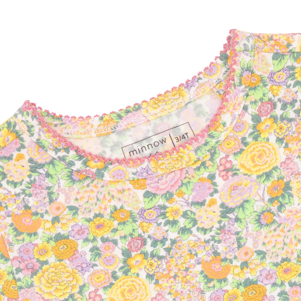 Girls Elysian Day Shirt And Short Pajamas Set