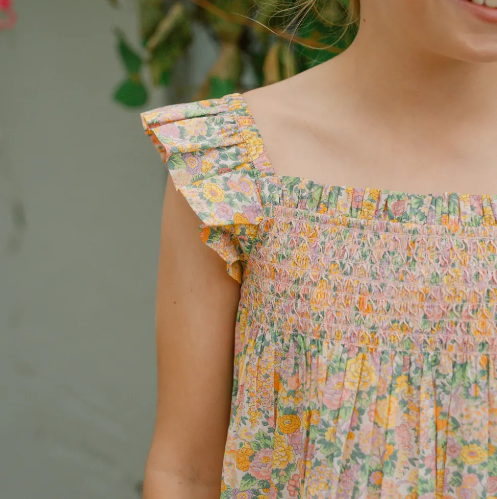 Girls Elysian Day Smocked Tent Dress