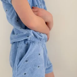 Girls Gibbs Hill Floral French Terry Top & Short Set