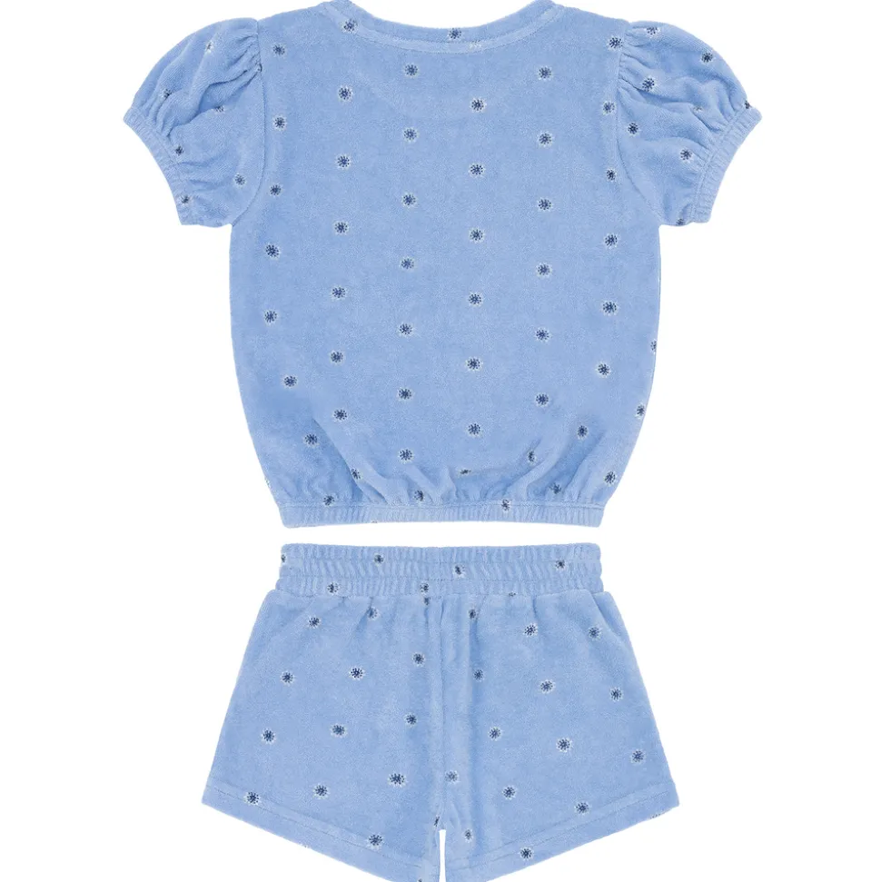 Girls Gibbs Hill Floral French Terry Top & Short Set