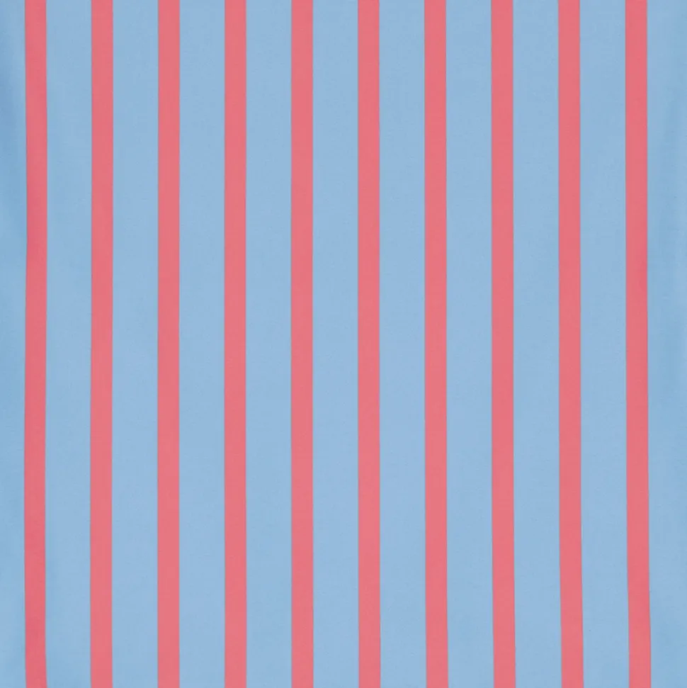 Girls Maritime Stripe Ruffle Collar One Piece