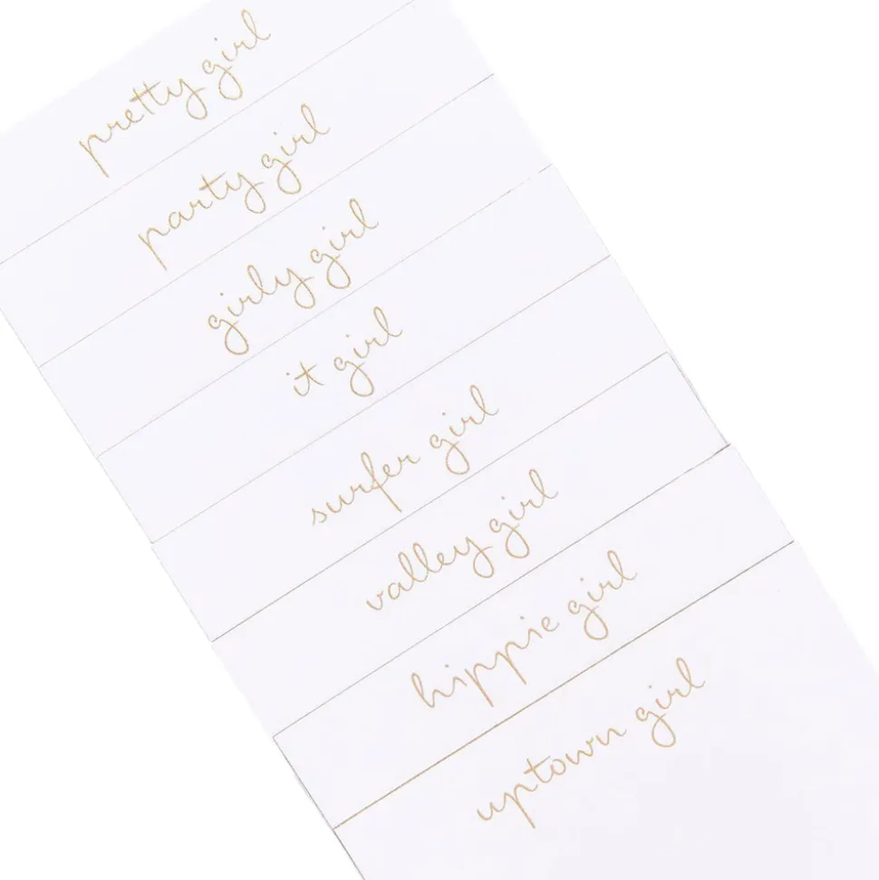 Girls Night Place Cards, Set of 24