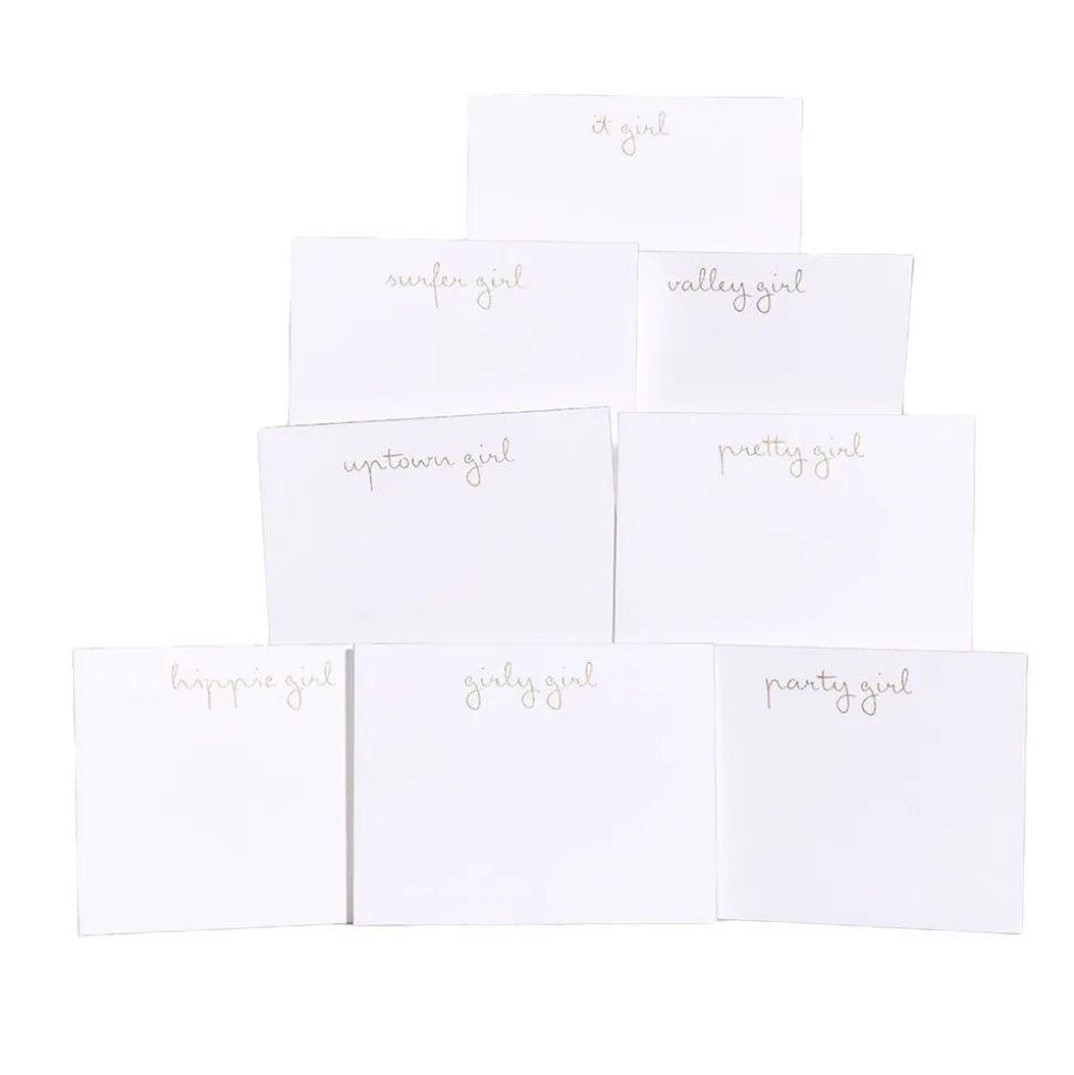 Girls Night Place Cards, Set of 24