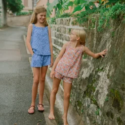 Girls Rosebay Ruffle Tank And Short Set