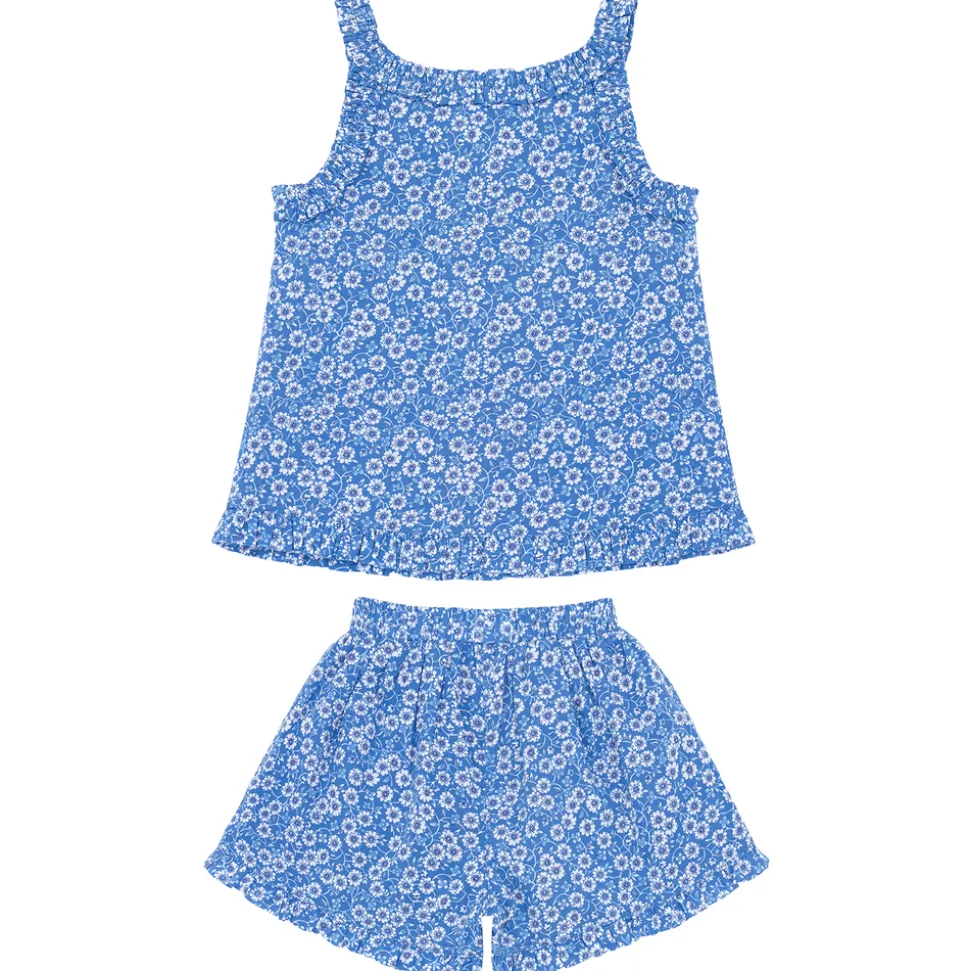 Girls Rosebay Ruffle Tank And Short Set