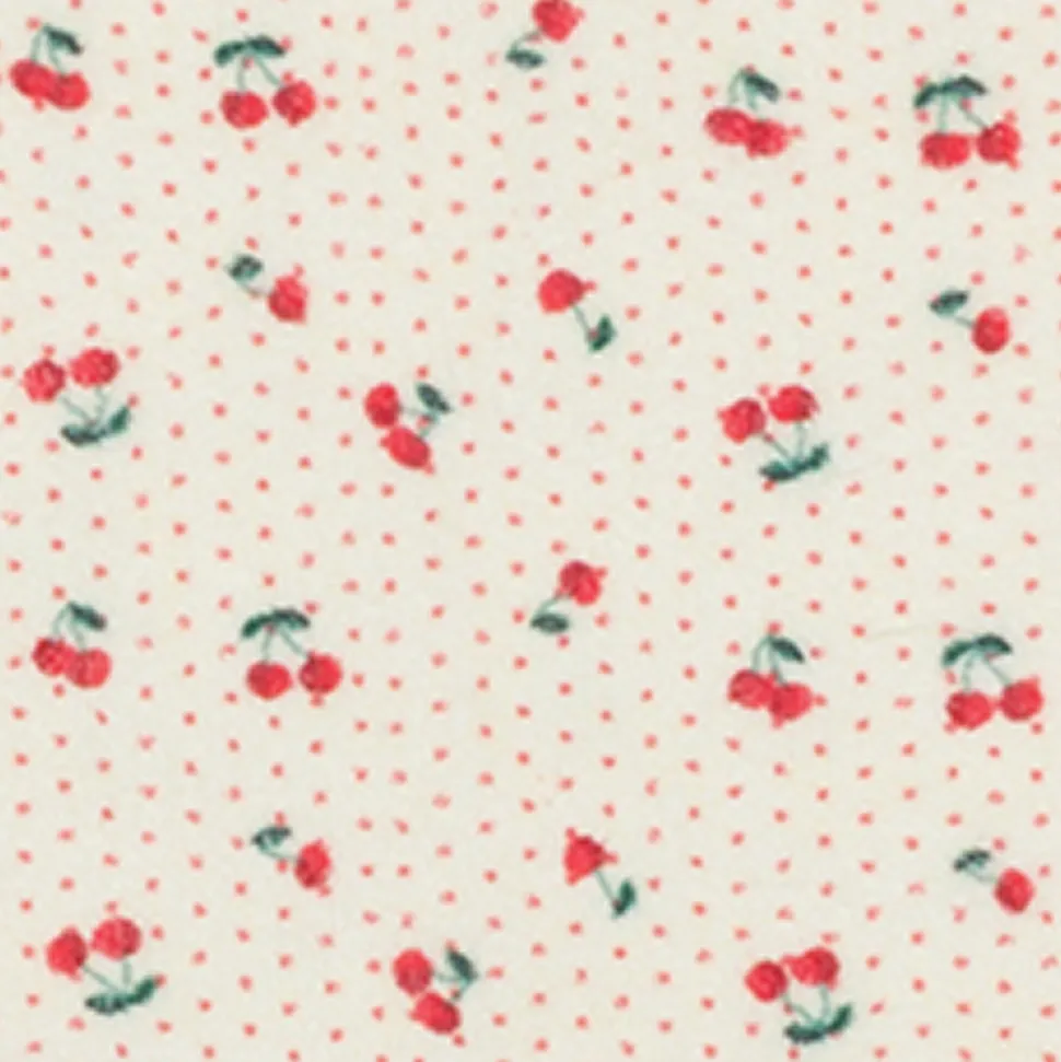 Girl’s Summer Cherries French Terry Dropwaist Tennis Dress