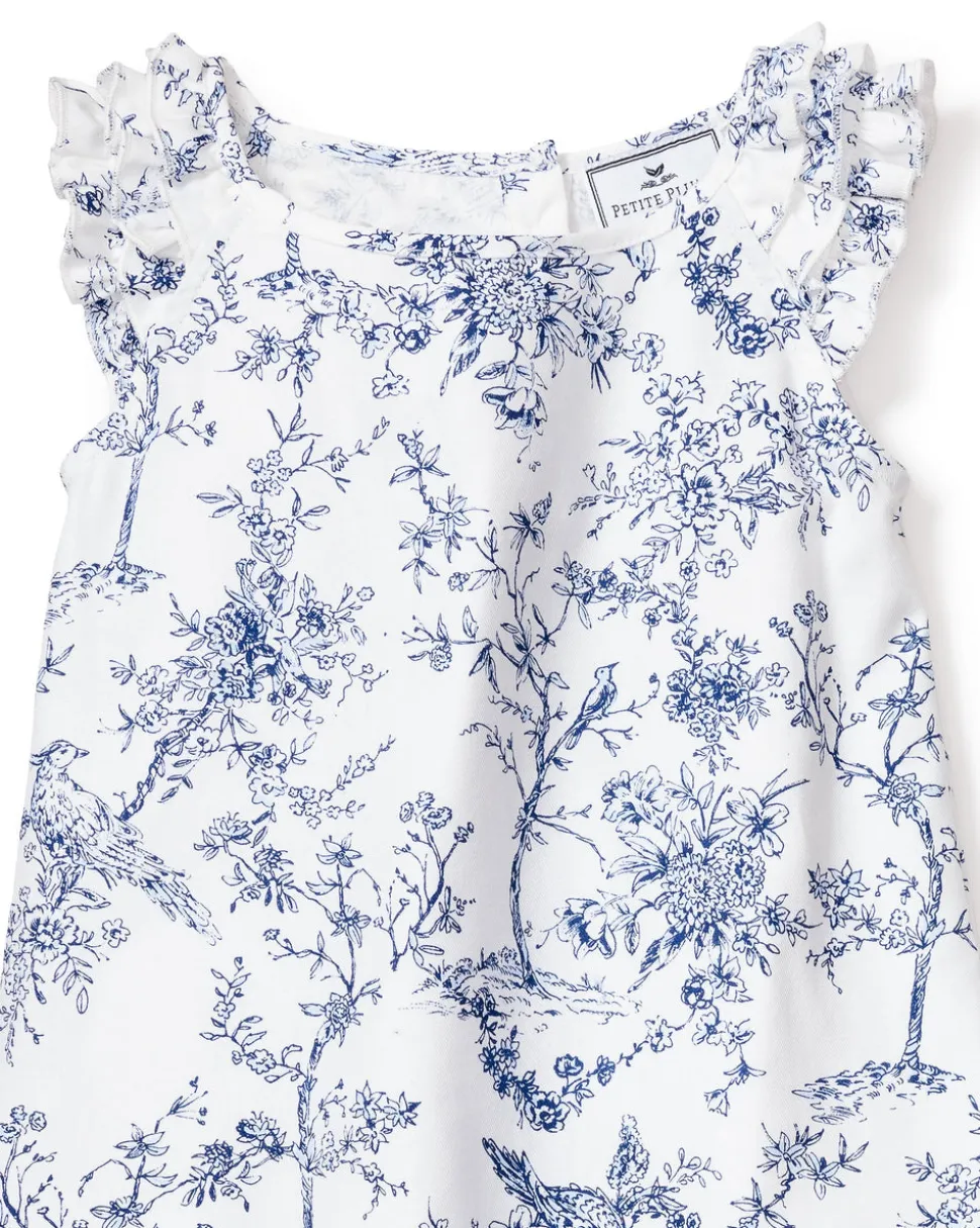 Girl’s Twill Amelie Short Set in Timeless Toile