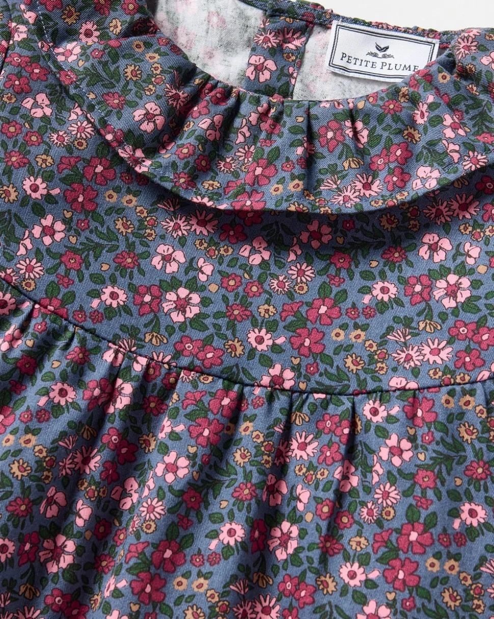 Girl's Twill Scarlett Nightgown in Fleurs de Saison