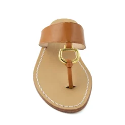 Gisele Leather Thong Sandal
