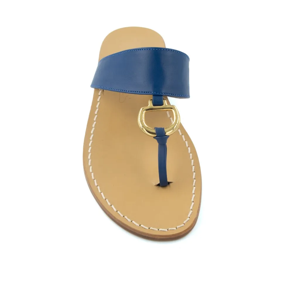 Gisele Leather Thong Sandal
