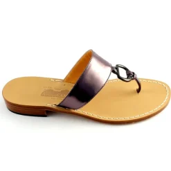 Gisele Leather Thong Sandal