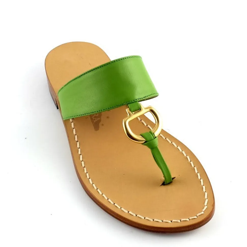 Gisele Leather Thong Sandal