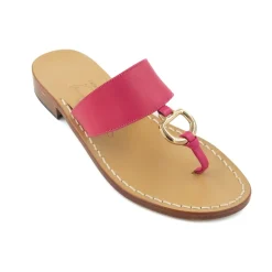 Gisele Leather Thong Sandal