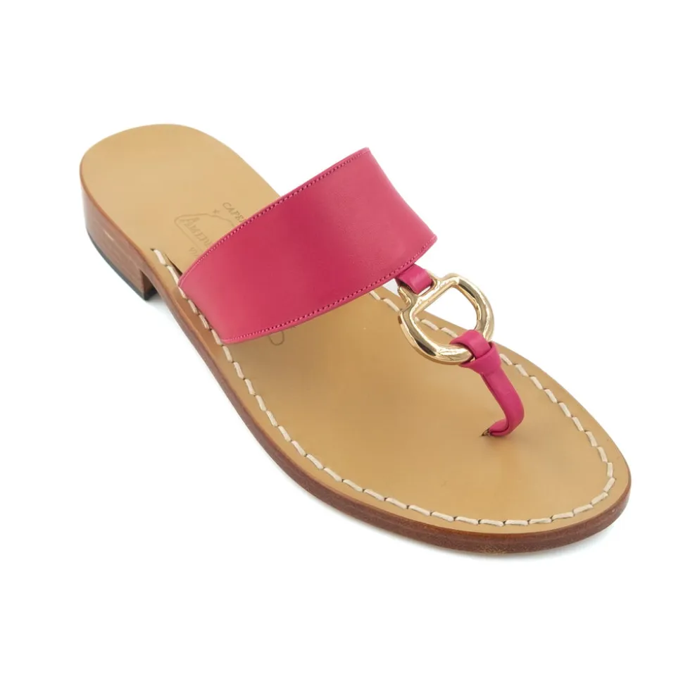 Gisele Leather Thong Sandal