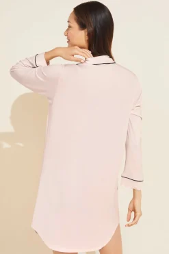 Gisele Sleepshirt in Sorbet/Black