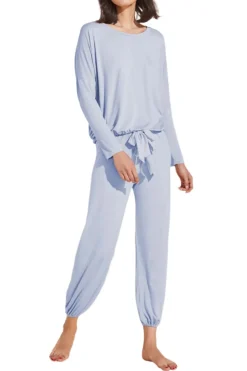 Gisele Slouchy Set in Ice Blue/Ice Blue