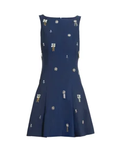 Glenda Dress in Midnight