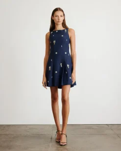 Glenda Dress in Midnight