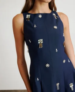 Glenda Dress in Midnight