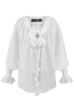 Gol Blouse in White