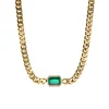 Gold Chunky Gem Choker