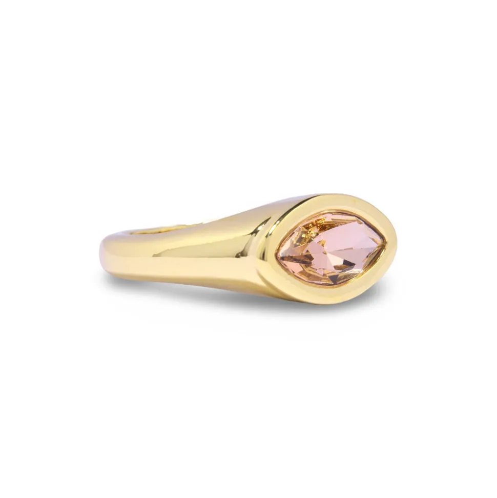 Gold Marquis Eye Ring