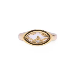 Gold Marquis Eye Ring