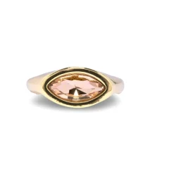Gold Marquis Eye Ring