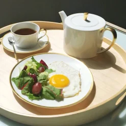 Golden Edge Teapot