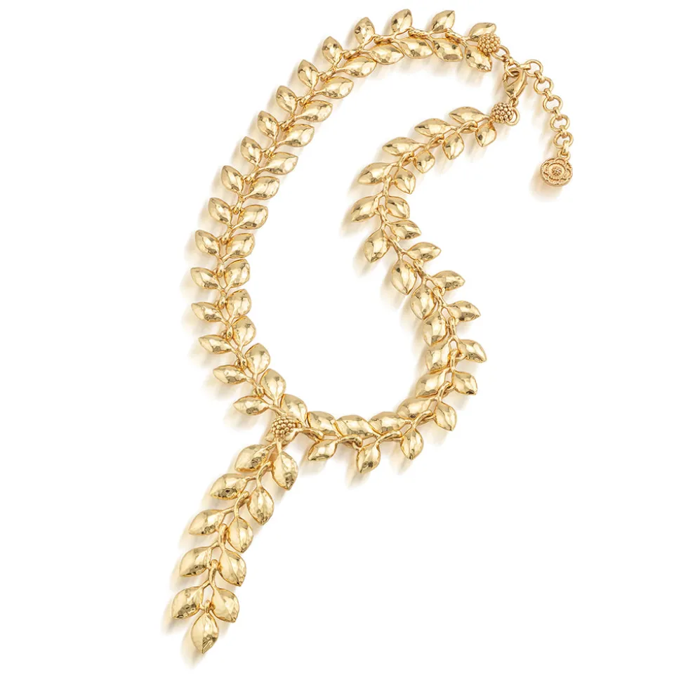 Golden Laurel Convertible Necklace