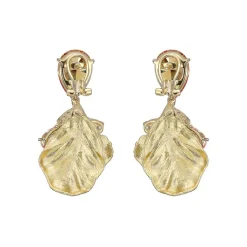 Golden Oceanis Earrings