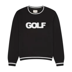 Golf Sweatshirt in Black