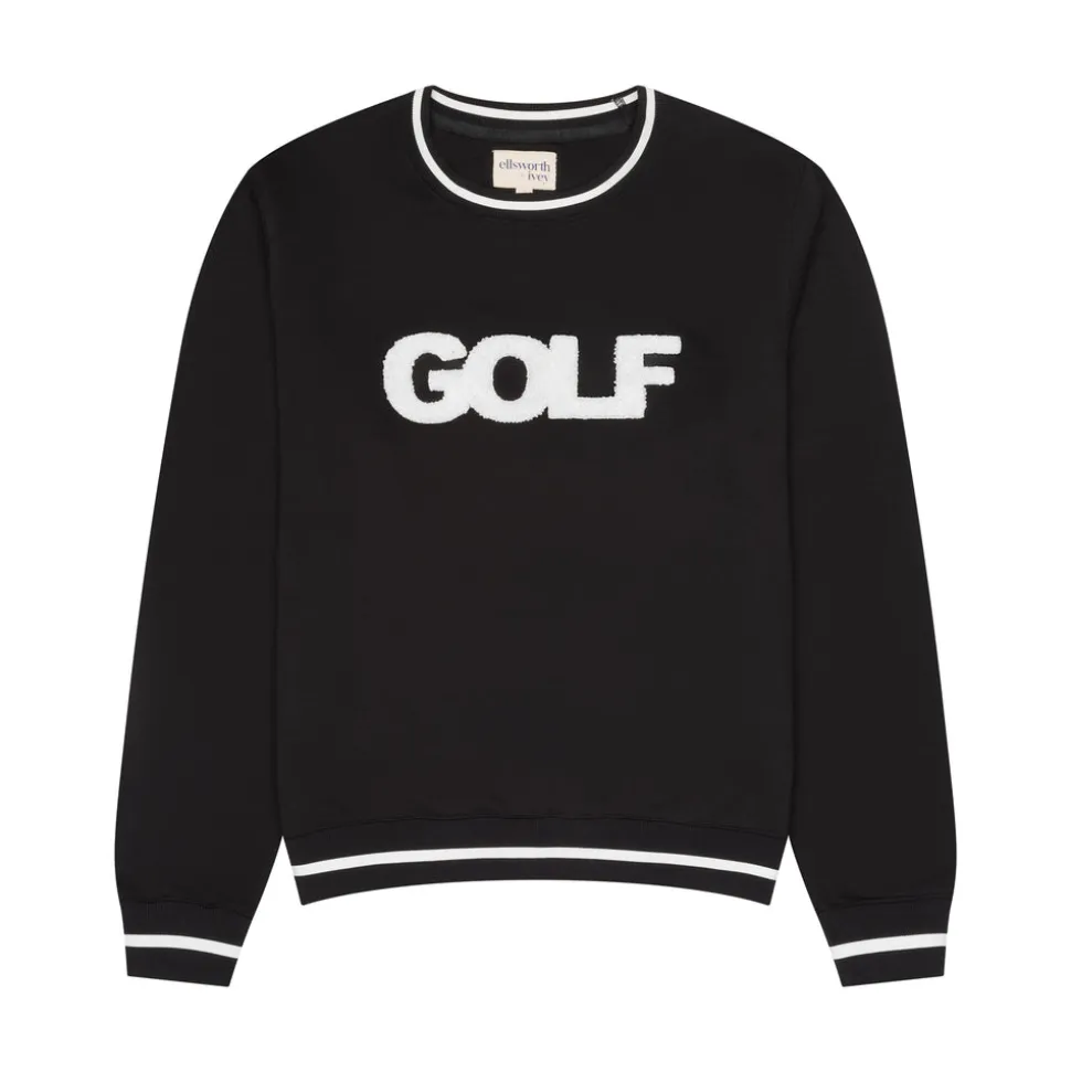 Golf Sweatshirt in Black