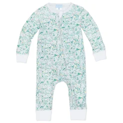 Golf Zip Baby Onesie